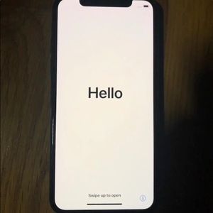 Unlocked IPhone X 256 Gigs